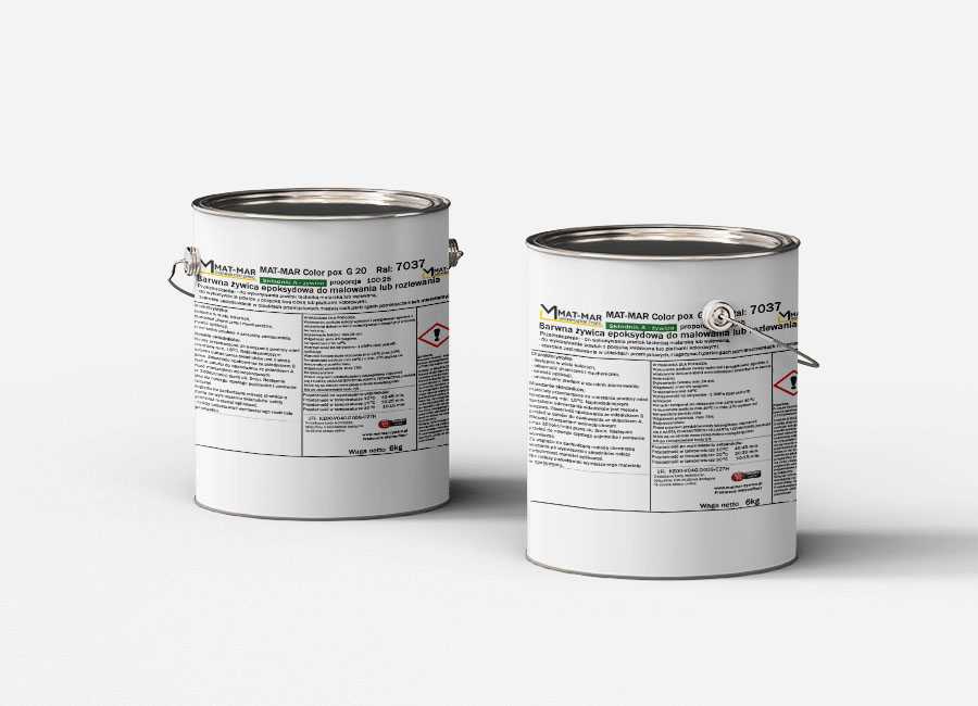 Pox aqua G20 żywica epoksydowa do malowania podłoży betonowych